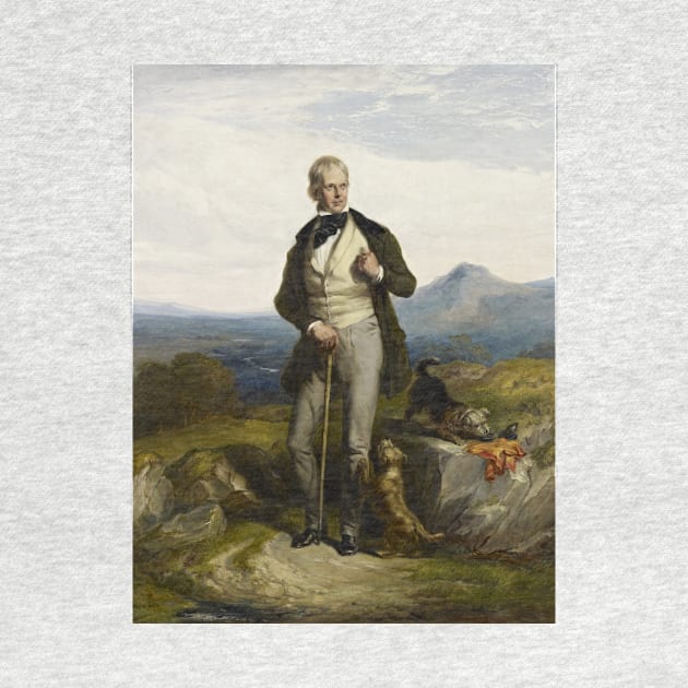 Sir Walter Scott by William Allan by Classic Art Stall